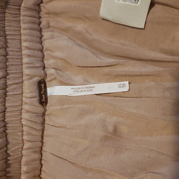 Free People Morelia Sequin Jogger Pants in Bronze - Picture 6 of 7